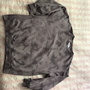 Oversized tie-dye sweatshirt